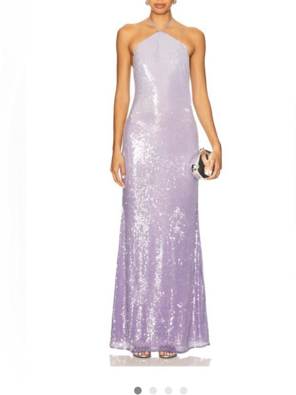 Lena Gown in midnight purple ombré size 0